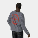 Rhodes Navy Long Sleeve T-shirts Eme Studios
