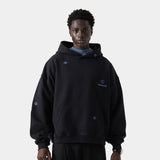 Crown Navy Oversized Hoodie Hoodies eme