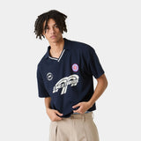 Score Navy Polo T-shirts Eme Studios