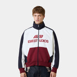 Forus Navy Track Full Zip Sweatshirts Eme Studios