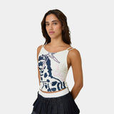 Fairy Tale Pearl Top Woman T-Shirts Eme Studios