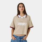 DKT Taupe Short Polo T-shirts Eme Studios