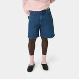 Jacker Deep Blue Denim Shorts Shorts Eme Studios