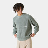 Nela Grey Knit Sweater Knitwear Eme Studios