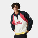 Tipton Navy Polo Crewneck Sweatshirts Eme Studios