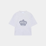 Crown Heather Grey Oversized Tee T-shirts eme