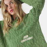 Kiff Bottle Distressed Knit Polo Knitwear eme