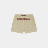 Lucky Striped Burgundy Boxers Underwear Eme Studios