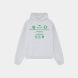 Chancellor Grey Oversized Hoodie Hoodies Eme Studios