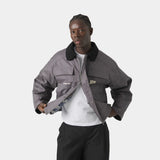Ethos Grey Boxy Coat Outerwear eme