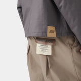 Ethos Grey Boxy Coat Outerwear eme