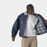 Ethos Navy Boxy Coat Outerwear eme