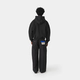 Slice Black Full Zip Hoodies Eme Studios