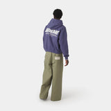 Builder Crown Blue Oversized Hoodie Hoodies Eme Studios