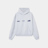 Odd Heather Grey Oversized Hoodie Hoodies Eme Studios