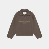 Playtime Olive Polo Crewneck Sweatshirts Eme Studios