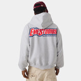 Shining Grey Oversized Hoodie Hoodies Eme Studios