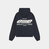 DNA Navy Oversized Hoodie Hoodies Eme Studios