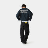 Suit Navy Oversized Crewneck Sweatshirts Eme Studios