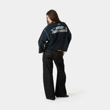Suit Navy Oversized Crewneck Sweatshirts Eme Studios