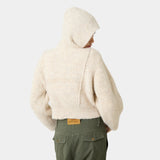 Zoe Off Sand Zipper Knit Woman Knitwear Eme Studios