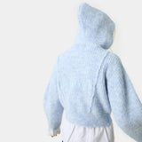 Zoe Sky Zipper Knit Woman Knitwear Eme Studios
