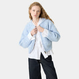 Zoe Sky Zipper Knit Woman Knitwear Eme Studios