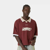 DKT Brown Short Polo T-shirts Eme Studios