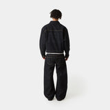 Ledger Raw Denim Jacket Outerwear Eme Studios