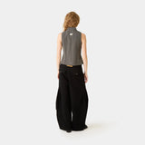 Modesta Heather Grey Vest Woman T-Shirts Eme Studios