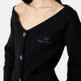 Onyx Shadow Cardigan Woman Knitwear Eme Studios
