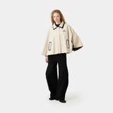 Edra Light Camel Reversible Cape Woman Outerwear Eme Studios