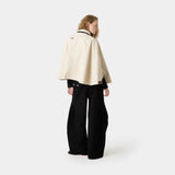 Edra Light Camel Reversible Cape Woman Outerwear Eme Studios