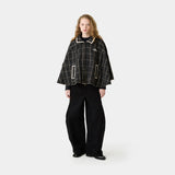 Edra Light Camel Reversible Cape Woman Outerwear Eme Studios