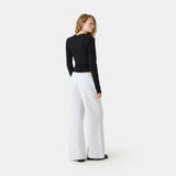 Cinam Heather Grey Sweatpants Woman Pants Eme Studios