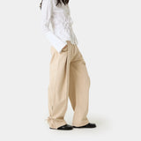 Solan Ivory Pants Woman Pants Eme Studios