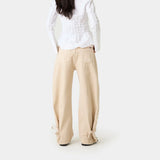Solan Ivory Pants Woman Pants Eme Studios
