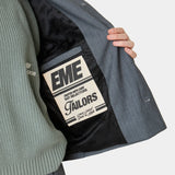 Orbit Slate Grey Blazer Outerwear Eme Studios