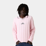 Pivot Cotton Candy Knit Polo Knitwear Eme Studios
