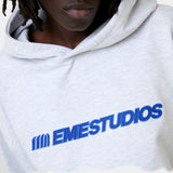 Metro Heather Grey Oversized Hoodie Hoodies Eme Studios