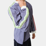 Team Navy Oversized Long Sleeve T-shirts Eme Studios