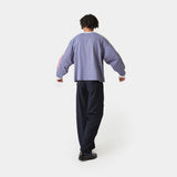 Team Navy Oversized Long Sleeve T-shirts Eme Studios