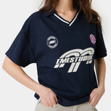 Score Navy Polo T-shirts Eme Studios