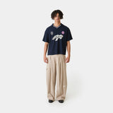 Score Navy Polo T-shirts Eme Studios