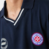 Score Navy Polo T-shirts Eme Studios