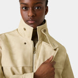 Romu Off Sand Coat Woman Outerwear Eme Studios