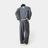 Orbit Slate Tailored Pants Pants Eme Studios