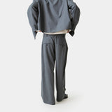 Orbit Slate Tailored Pants Pants Eme Studios