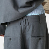 Orbit Slate Tailored Pants Pants Eme Studios