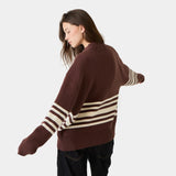 Pins Chocolate Cardigan Knitwear Eme Studios